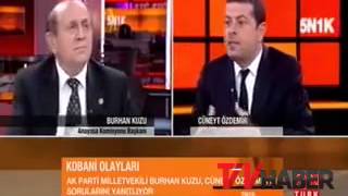 Cüneyt Özdemir sordu Burhan Kuzu'da film koptu!