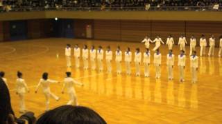 日本体育大学の集団行動—Nippon Sport Science University—Synchronized Walking