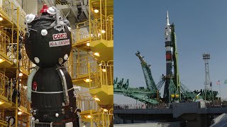 Soyuz-2.1a ready to launch Soyuz MS-18 “Y. A. Gagarin”