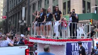 United States Women's National Soccer Teams Parade, July 10th, 2015