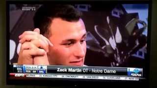 Dallas cowboys did not draft Johnny manziel 2014 #nfldraft