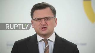 FM Kuleba says number of Russian troops along border 'insufficient for full-scale offensive'