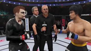 Billy Silence vs. Bruce Lee (EA Sports UFC 3) - Epic Battle ?