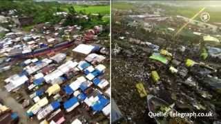Phillipinen - ein Jahr nach Taifun Haiyan - vorher-nachher