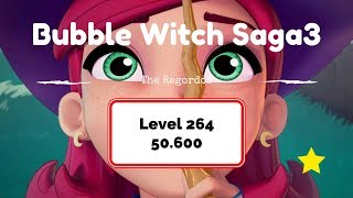Bubble Witch 3 Level 264 - No Boosters