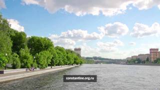 Тайлапс Москвы реки