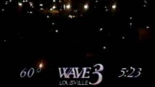 WAVE-TV 1990: 5/29/90 Tower cam Music Sign On