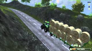 Farming Simulator 2013 - MoreRealistic mod - Bale transport