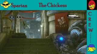 The Chickens Crew Vs. The Sckrabs Gears Of War 3