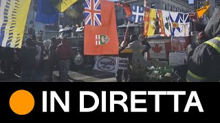 #Canada: protesta dei camionisti contro Trudeau
