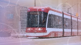 Le tramway peut-il rouler dans la neige?