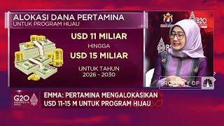 Jurus Pertamina Dorong Investasi & Pembiayaan Bisnis Hijau