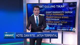 Hotel Dan Ritel Jatuh Terpental
