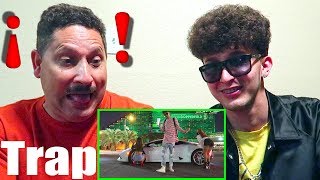 Mi PAPÁ REACCIONA A MIS CANCIONES TRAP (HotSpanish Vlogs)