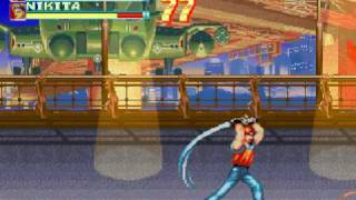 Nekketsu Oyako (Hot Blooded Children) - Sony Playstation 1 (Gameplay Video)