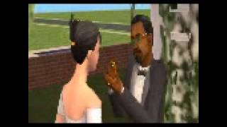 The Sims 2 - Darren Dreamer marries Brandi Broke?