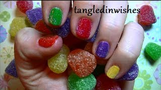 Candy Coated Gumdrop Manicure