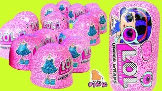ЛОЛ ОДЕВАЛКИ! #LOL UNDER WRAPS SURPRISE DOLLS + FASHION CRUSH BLIND BAGS - DRESS UP - Распаковка