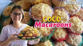 COCONUT MACAROONS | MURANG PUHUNAN paano Pagkakitaan with Costing | StrawBerry-Gery