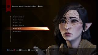 Dragon Age Inquisition Beautiful Elf Face Slider