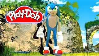 Play Doh SONIC HEDGEHOG Play-Doh Craft N Toys