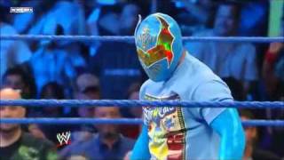 Sin Cara Attacks Chavo Guerrero - WWE SmackDown 5/20/11