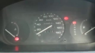 как снять приборную панель honda partner ey7 d15b
