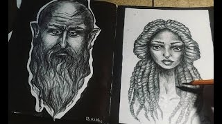 SKETCHBOOK TOUR!!!|МОЙ СКЕТЧБУК!