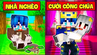 PHONG CẬN NHÀ NGHÈO NHƯNG LẠI YÊU NÀNG CÔNG CHÚA SAMMY NHÀ GIÀU TRONG MINECRAFT
