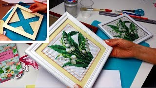ФИКС ПРАЙС КАК ОФОРМИТЬ АЛМАЗНУЮ МОЗАИКУ❤️ПАСПАРТУ В РАМЕ FIX PRICE DIY❤️ТИП ТОП ТВ