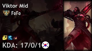 Viktor Mid vs Ekko - FoFo - KR Challenger Patch 7.12