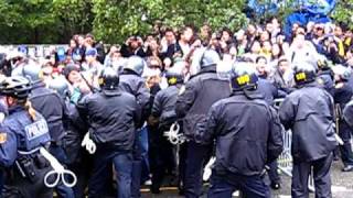 UC Berkeley Protest-Wheeler Hall