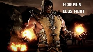 Mortal Kombat X (iOS)-FINAL BOSS BATTLE (SCORPION)