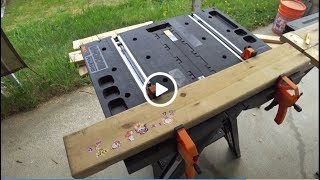 Очень Классный Рабочий Стол Верстак WORX Pegasus WX051 Краткий Обзор