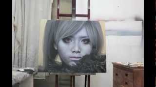 時間軸TIME LINE Oil Painting process