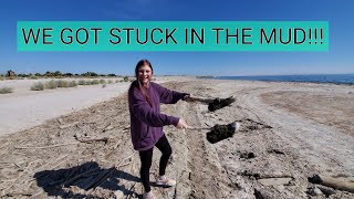 WE GOT STUCK IN THE MUD!!!~ Salton Sea~ HD SD