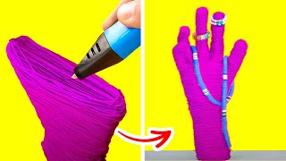 KERAJINAN PULPEN 3D KEREN DAN MUDAH || Kerajinan Keren dan Ide Dekorasi Mudah oleh 123 GO Like!