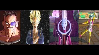 DragonBall Xenoverse 2 DLC 6 Super satan,Nappa wig, Whis poop stick costumes and Zen-oh costume