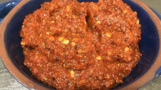 How To Make Turkish Chilli Paste (Biber Salçası)