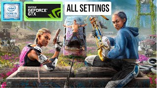 Far Cry New Dawn - All Settings - i5 7300HQ gtx 1060 [Dell 7577]