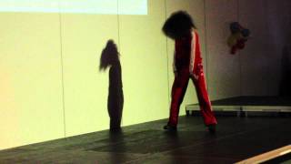 SIA Chandelier Channye Sweeney CITY YEAR's got talent London Lister school 24/11/2014