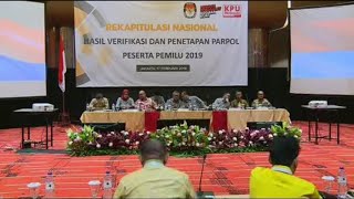 PBB dan PKPI Tak Lolos Jadi Peserta Pemilu 2019