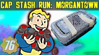 FIND 10 Caps Stashes in Morgantown Guide - Fallout 76