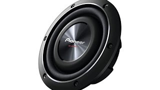 subwoofer Pioneer ts sw2002d2 +овалы Pioneer TS-6939R в полке ВАЗ-2106