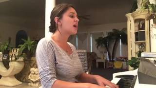 Brikki singing the sound of silence (cover)