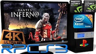 RPCS3 VS GT640 & GTX1050ti - Dante's Inferno (Gameplay) LLVM Vulkan #13