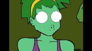 Commission- Rottytops eaten by snake