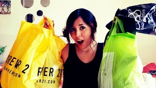 Haul Marzo ♥ Forever 21, Lois Jeans, L'Oréal... #miprimerhaul