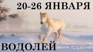 ВОДОЛЕЙ 20-26 ЯНВАРЯ ТАРО ГОРОСКОП
