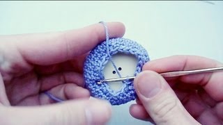 How to Crochet Buttons a Different Way
